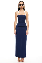 LIONESS 1999 Maxi Dress Navy