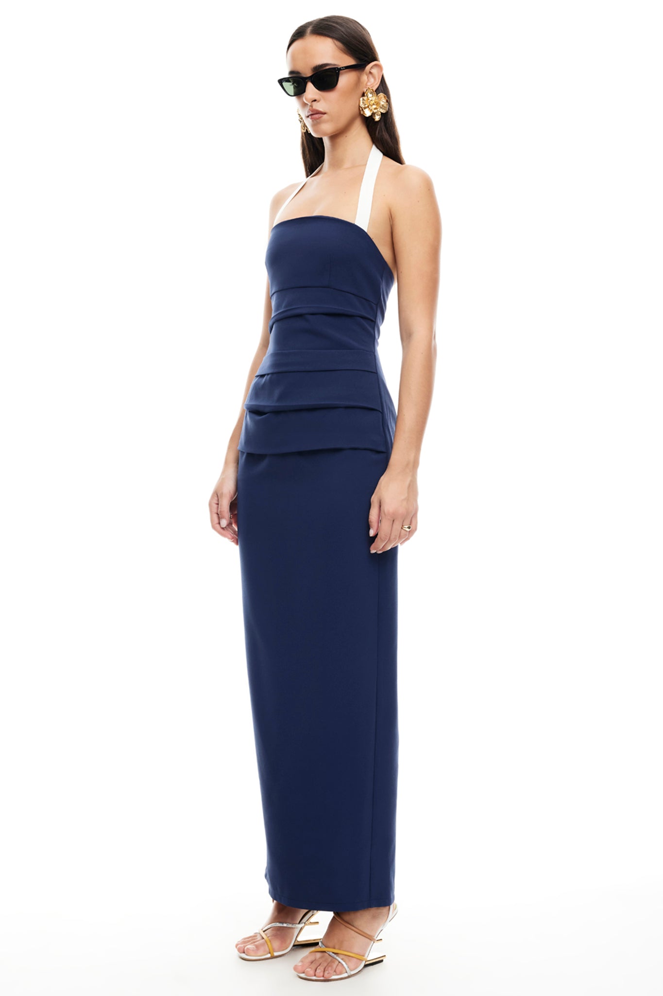 LIONESS 1999 Maxi Dress Navy