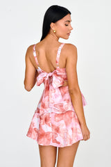 Provence Bloom Tiered Mini Dress Lily Rose